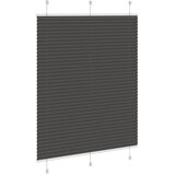  Plisirana roleta crna 105x100 cm širina tkanine 104,4 cm | Eponuda.ba