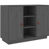  Komoda siva 100 x 40 x 75 cm od masivne borovine | Eponuda.com