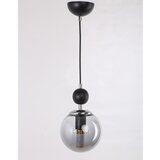 Squid Lighting Crna/siva viseća svjetiljka sa staklenim sjenilom ø 15 cm Marble – Cijene