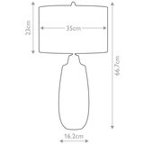 Elstead newham-tl-l - stona lampa newham 1xE27/60W/230V | Eponuda.com
