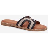 Boto Women Flat Heeled Slippers Black Vereya | shoptok.hr