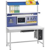 RAU Delovna miza za sistem delovnega mesta serije 900, plošča iz melamina, širina 750 mm | Shoptok.si