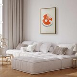  Plakat - Shuttlecock Against the Orange Sun 29.7x42 Zlatni okvir | shoptok.hr