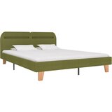 Furnova Posteljni okvir z LED osvetlitvijo zeleno blago 180x200 cm, (21944132) | Shoptok.si