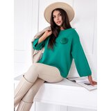 DStreet Sweter damski oversize GAIA zielony | shoptok.hr