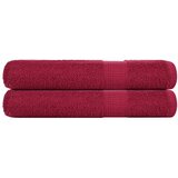 vidaXL Ručnici 2 kom bordo 100 x 200 cm 360 gsm od 100 % pamuka | shoptok.hr