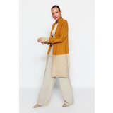 Trendyol Mustard Shawl Collar Knitwear Cardigan | shoptok.hr
