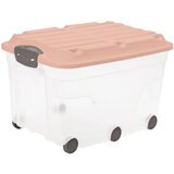  Posoda za shranjevanje ROLLER 57L – roza | Shoptok.si