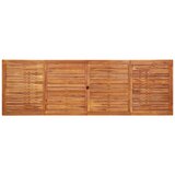  Vrtni blagovaonski stol 280 x 90 x 75 cm masivno bagremovo drvo | Eponuda.ba