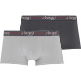 Sloggi Bokserice 'Start' svijetlosiva / crvena / crna Cijene