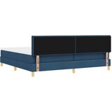  LED Box Spring Krevet s LED trakama Plava 200 x 200 cm tkanina | shoptok.hr