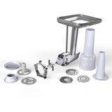 Klarstein Nastavak za mljevenje mesa Chiara | pribor za kuhinjski robot Chiara | 4 noža | nehrđajući čelik | 3 diska | shoptok.hr