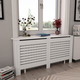 vidaXL pokrovi za radiatorje 2 kosa beli 172x19x81,5 cm mediapan Cene