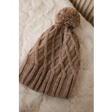 Kesi Cap with fleece Milano K203 ecru melange+light beige | shoptok.hr