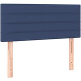 The Living Store posteljno vzglavje modro 90x5x78/88 cm blago - vzglavje, (21418880) | Shoptok.si
