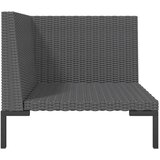  Vrtna sofa od polukružnog poliratana s jastucima | Eponuda.com