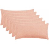  Presvlaka za jastuk 6 pcs HEERLEN Ružičasta 40 x 80 cm Bouclé | shoptok.hr