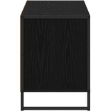vidaXL TV omarica Črna Orehovina 100 x 36 x 49,5 cm Konstruiran les | Shoptok.si