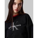 Calvin Klein Jeans Puloverji LS MONOLOGO FRENCH T LV047B234G Črna | Shoptok.si