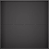  Vrtna saksija 2 kom. Crna 100 x 100 x 20 cm Čelična vrata | shoptok.hr