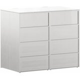  Skladištenje kanti za 3 kante Srebrno 340 x 77.5 x 115.5 cm | shoptok.hr