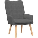 vidaXL Udobna Fotelja Tamnosiva Kadica | shoptok.hr