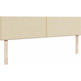  Otomanski krevet s madracem krem 160x200 cm od tkanine Slike