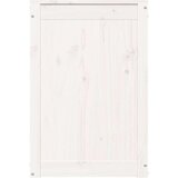  Zaboj za perilo bel 44x44x76 cm trdna borovina, (20704807) | Shoptok.si