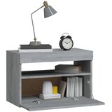  Noćni ormarić s LED svjetlima boja hrasta sonome 60x35x40 cm | shoptok.hr