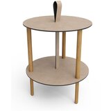 LIND DNA Okrugao pomoćni stol ø 38 cm Strap S Bull – Cijene