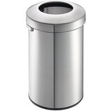 EKO Velik lepo oblikovan zbiralnik odpadkov, prostornina 90 l, VxØ 686 x 405 mm, nerjavno jeklo Cene