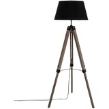 Flis lampa 65x59x145cm, crna