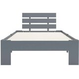  Za krevet od masivne borovine sivi 100 x 200 cm | shoptok.hr