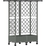  Povišeni krevet s mrežom i krovom Svjetlosiva 124 x 40 x 127 cm - Svjetlosiva 124 x 40 x 133 cm s ravnim krovom (3 bočna mreža) | shoptok.hr