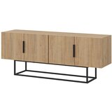 Marckeric TV omarica v hrastovem dekorju v naravni barvi 140x55 cm Titan – Cene