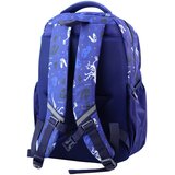 Školski ruksak s printom dinosaura T-REX 20L - tamno plavi | Shoptok.si
