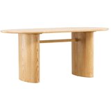 Venture Home Isolde ovalni blagovaonski stol 180 × 90 cm, prirodna boja drva | shoptok.hr
