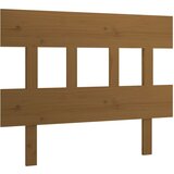 Maison Chic posteljno vzglavje - vzglavna omarica - nočna omarica medeno rjavo 103,5x3x81 cm trdna borovina, (21707320) | Shoptok.si