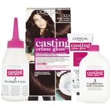 L´Oréal Paris casting creme gloss barva za lase za barvane lase za vse vrste las 48 ml odtenek 323 darkest chocolate Cene