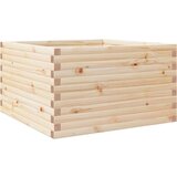 Maison Chic Vrtno cvetlično korito - Cvetlični Lonec 80x80x46 cm trdna borovina, (21789095) Cene