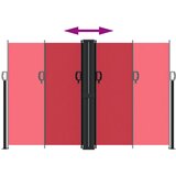  Bočna tenda na uvlačenje crvena 160x1200 cm | shoptok.hr