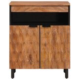  Kreveta Finš acacije smeđa 60 x 33 5 x 75 cm Čvrsto drvo manga | shoptok.hr