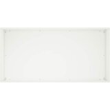  Vrtna saksija Bijela 60 x 30 x 40 cm Čelična vrata | shoptok.hr