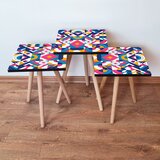 Hanah home Set 3 stočića 3Shp215 Multicolor | ePonuda.com
