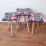 Hanah home set stolića za kafu 3Shp215, 3 dijela, šareni | Eponuda.ba