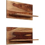Maison Chic 2 kosi Stenske Police - Viseče police 58x26x20 cm trden palisander, (21793997) | Shoptok.si