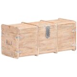  Škrinja za pohranu 90 x 40 x 40 cm od masivnog bagremovog drva | shoptok.hr