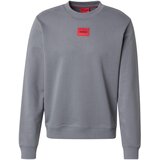 Hugo Sweater majica 'Diragol' siva / crvena / crna | shoptok.hr