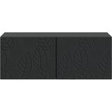 TV ormar za zid 59,5 x 31 cm Crna Konstruirano drvo Zidne | Shoptok.si