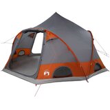 Šator kupola za 4 osobe Siva i narančasta 505 x 450 x 248 cm | shoptok.hr